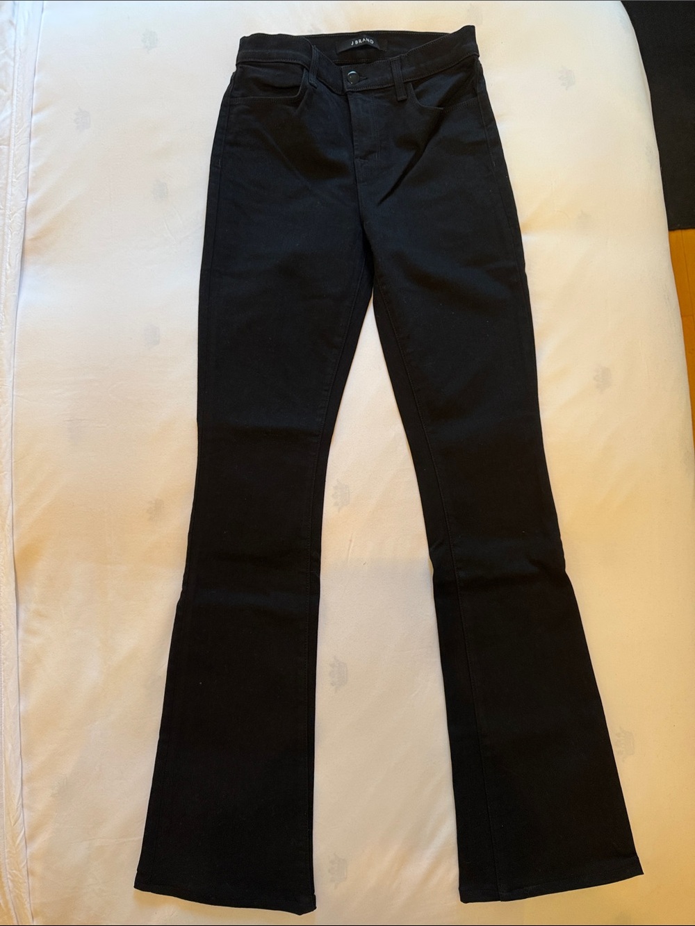 Black flared J Brand Jeans
